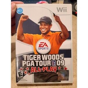 WIii Tiger Woods PGA Tour 09: All-Play (Nintendo Wii, 2008) Tested